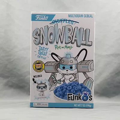 Buy Snowball Funkos Cereal With Pocket Pop Vinyl Figure Rick And Morty Breakfast • 24.99£