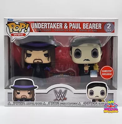 Buy WWF WWE Funko Pop Gamestop Exclusive Undertaker Paul Bearer 2-Pack • 34.99£