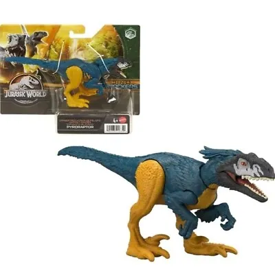 Buy New Jurassic World Dino Trackers Danger Pack Dinosaur Pyroraptor Figure Mattel • 9.99£