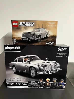 Buy LEGO Speed Champions: 007 Aston Martin DB5 (76911) + Playmobil 70578 NEW & MINT • 59.99£