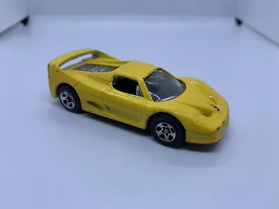 Buy Hot Wheels - Ferrari F50 Yellow - Diecast Collectible - 1:64 Scale - USED (3) • 6£