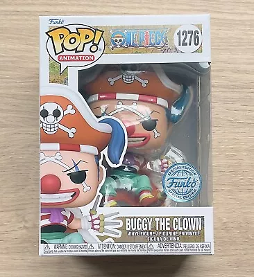 Buy Funko Pop One Piece Buggy The Clown #1276 + Free Protector • 29.99£