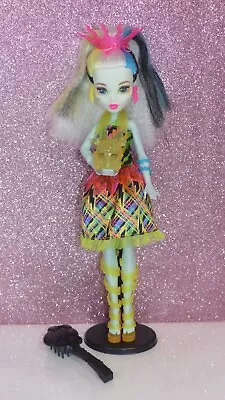 Buy Monster High Frankie Stone Electrified High Voltage Lights Sounds 2016 Doll • 9.26£