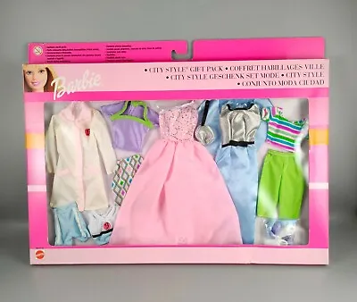Buy Barbie City Style Gift Pack Doll Clothes Mattel 2000 • 37.99£