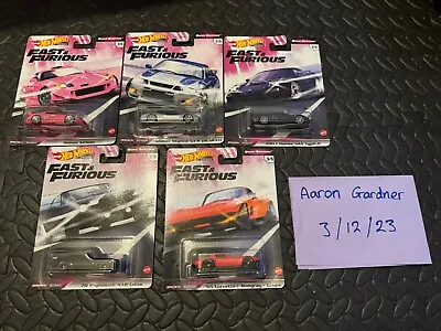 Buy Fast And Furious Hot Wheels Set, Quick Shifters Very Rare • 69.99£