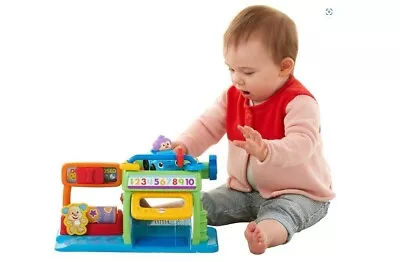 Buy Fisher-Price Laugh & Learn Puppy's Numbers Garage Activity Playset • 23.79£