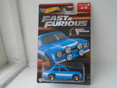Buy Hot Wheels Fast & Furious Series 1, '70 Ford Escort RS1600 Diecast Model Car • 9.50£