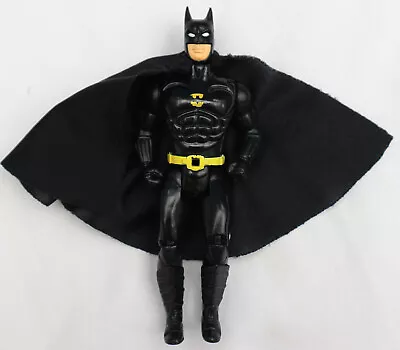 Buy Vintage Toybiz Batman 1989 Action Figure With Cape Black DC Comics • 11.99£