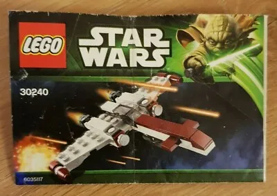 Buy Lego 30240 Star Wars Z-95 Headhunter Instructions Only • 1.99£