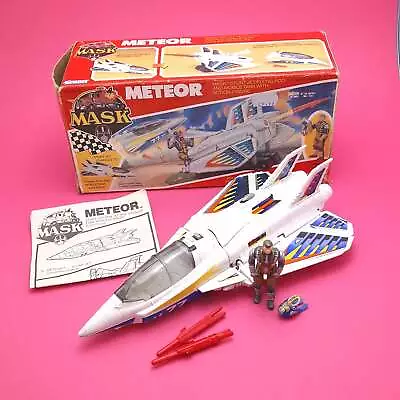 Buy M.A.S.K ☆ METEOR Ace Riker ☆ BOXED Near Complete Vintage MASK Kenner 80s US Box • 99.99£