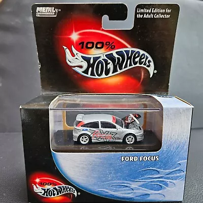 Buy NEW 100% Hot Wheels 2000 Black Box Ford Focus 1:64 Scale DieCast Limited Edition • 69.99£