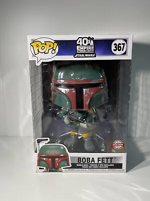 Buy Funko Pop! Star Wars Boba Fett Special Edition 10  Inch #367 • 32.99£
