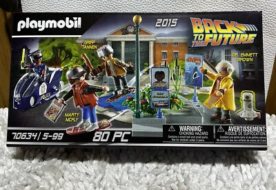 Buy Playmobil Back To The Future Hoverboard Chase Playset - 70634 • 25£