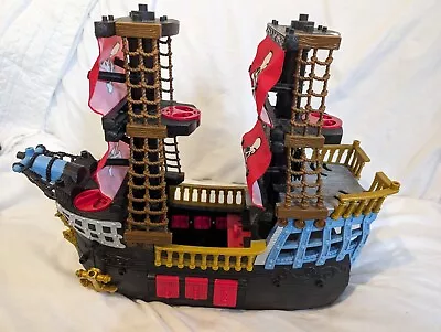 Buy Fischer Price Mattel Imaginext Vintage Pirate Ship 2006 In Good Condition  • 18£