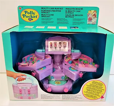 Buy Extremely Rare Polly Pocket Big Beauty Case Bluebird 1990 Mattel Unopened New • 4,800£