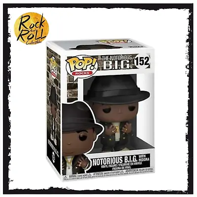 Buy The Notorious B.I.G - Notorious B.I.G With Fedora Funko Pop! Rocks #152 • 9.99£