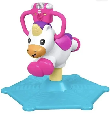 Buy Fisher-Price Bounce And Spin Unicorn • 40£
