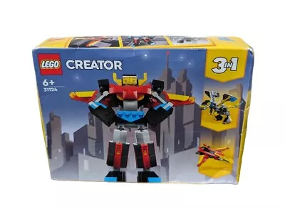Buy LEGO CREATOR 31124 Robot Brand New Sealed Damaged Box FREE POST  • 9.49£