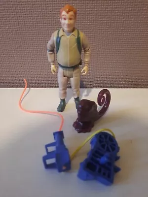 Buy Vintage 1994 The Real Ghostbusters Ray Stantz + Proton Pack And Ghost (Kenner). • 30£
