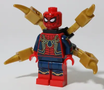 Buy LEGO Spider-Man 76108 Iron Spider Minifigure Marvel Avengers Infinity War NEW • 79.99£