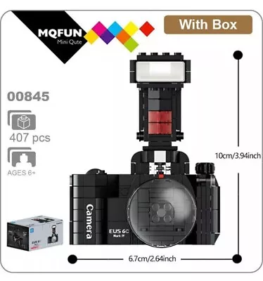Buy Digital Camera MINI Bricks Kit Building Blocks Idea DIY Model Kids Toys • 19.99£