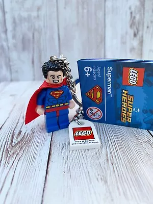 Buy Genuine Lego Superman Dc Superheroes Minifigure Keyring 853952 • 4.99£