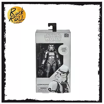Buy Star Wars - The Black Series - Carbonized Stormtrooper Action Figure • 39.54£