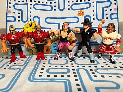 Buy WWF Hasbro Bundle Job Lot 5x LOD Undertaker Roddy Piper Bret Hitman Hart Hawk • 29.88£