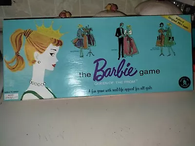 Buy Barbie Queen Of The Prom 1994 Replica Of 1961 Game MIB • 54.48£