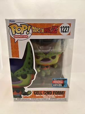 Buy Funko Pop Dragon Ball Z Cell 2nd Form NYCC #1227 + Free Protector • 28.99£