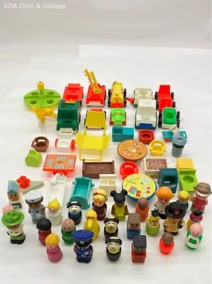 Buy Vintage Fisher Price Little People Lot • 10.25£