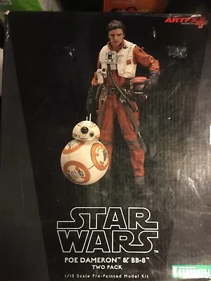 Buy Star Wars Poe Dameron &BB-8 Two Pack 1/10 Scale Artful Model Kit. Kotobukiya.  • 125£