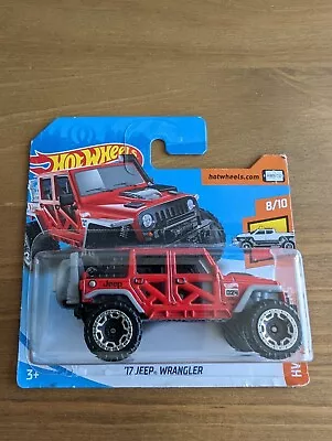 Buy Hot Wheels Jeep Wrangler Red - 8/10 Short Card  • 6.99£