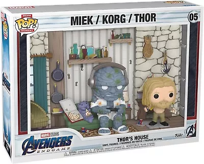 Buy Funko POP! Moments Deluxe: Marvel Avengers Endgame Thor’s House Collectable  • 37.99£