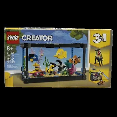 Buy LEGO Creator 3 In 1 Fish Tank 352 Piece Building Set Toy Kit 31122 BRAND NEW • 151.46£