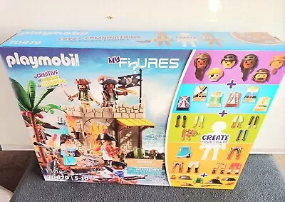 Buy Playmobil 70979 My Figures Pirates Island Playset New Sealed • 19.99£