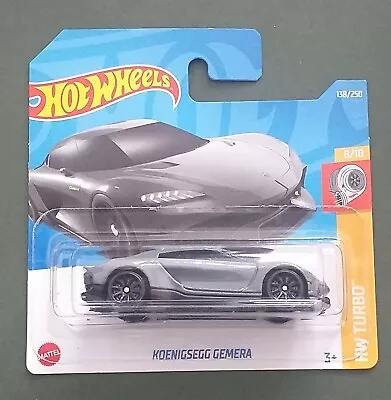 Buy  Hot Wheels 2022 Koenigsegg Gemera, Grey, Short Card . • 3.99£
