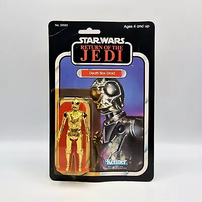 Buy Vintage Star Wars ✧ Death Star Droid ✧ Kenner 77 Bk Figure Moc E132 • 435£
