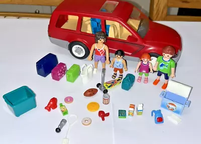 Buy Playmobil 9421 Red Car Family Fun Set • 14.49£