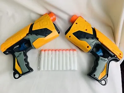 Buy Two Nerf Dart Tag Blaster Guns And 10 Bullets • 13.99£