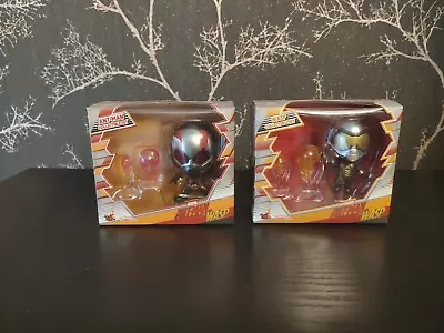 Buy Hot Toys Marvel Antman And The Wasp Antman & Wasp Cosbaby Sets New • 20£
