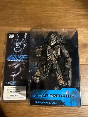 Buy Mcfarlane Toys Alien Vs Predator Scar Predator Figure • 63£