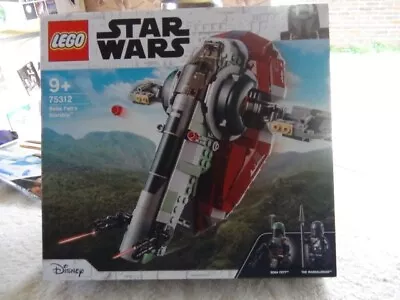 Buy Lego 75312 Star Wars Boba Fetts Starship “Slave 1”   Brand New - Mandolorian • 40£