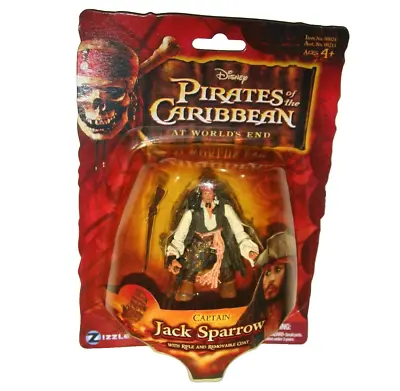 Buy ZIZZLE Pirates Of The Caribbean - Captain JACK SPARROW Figure (At World's End) • 14.99£