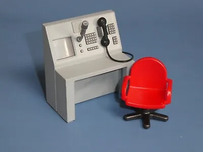 Buy Playmobil Control Centre / Desk Chair  Furniture - Police Station / Fire Station • 1.49£