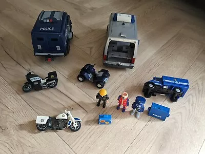 Buy Playmobil Police Van X 2 With Motorcycles (Missing Pieces) • 7.50£