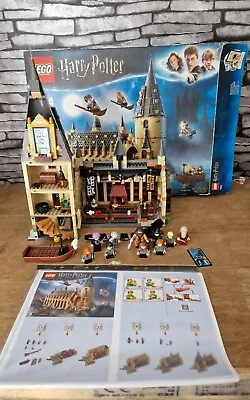 Buy LEGO Harry Potter Hogwarts Great Hall 75954 Complete Box & Printed Instruction • 60£