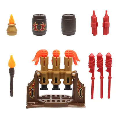 Buy Playmobil® Novelmore 70228 Burnham Raiders Fireworks Cannons Selection • 3.08£