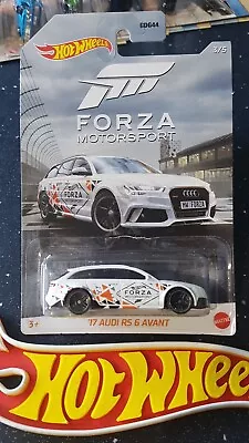 Buy Hot Wheels Forza Motorsport ~ '17 Audi RS6 Avant, White.  More Forza Listed!!! • 3.99£
