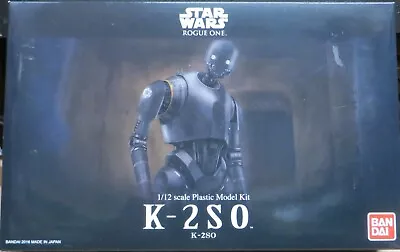 Buy Bandai K-2SO Imperial Droid Star Wars 1/12 Scale Plastic Model Kit Rogue One • 50£